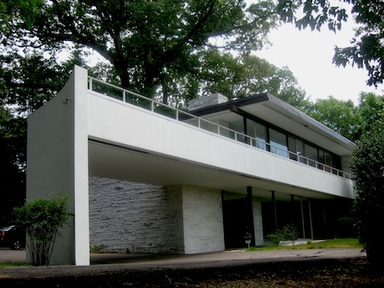 The Walter and Inger Rice House, Richmond, Virginia, 1965. Photo by bml.